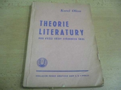 Karel Oliva - Theorie literatury pro vyšší třídy středních škol (1947)