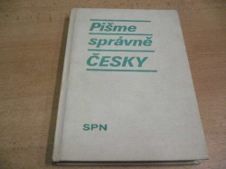 Eduard Čech - Pišme správně česky a klíč ke cvičením (1986)