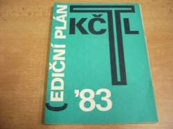 Ediční plán 1983. Klub čtenářů technické literatury (1982)
