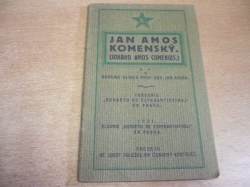 Jan Novák - Jan Amos Komensky. (Johano Amos Comenius.) (1921) esperanto