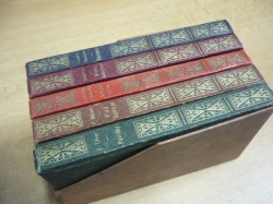 Série 5 knih z nakl. J. Otto. Ottovy 60ti korunové serie. viz popis (cca 1920)  