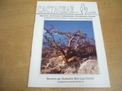CACTACEAE. Časopis pěstovatelů sukulentních rostlin. číslo 2/93, ročník III. (XIII.) informační brožura(1993)