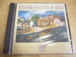 CD Mistrovská díla autorů 20. století - Ernest Bloch, Paul Hindemith, Zdeněk Lukáš, Béla Bártok / NOVÉ