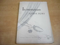 In memoriam Josefa Hory (1945)
