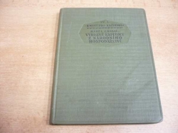 Karel Engliš - Vybrané kapitoly z národního hospodářství (1925) 