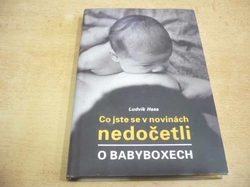 Ludvík Hess - Co jste se v novinách nedočetli o babyboxech (2009)