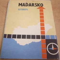Maďarsko. Automapa (1964) mapa