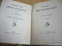 Jan Neruda - Povídky malostranské (1916)