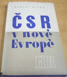 Hubert Ripka - Československo v nové Evropě (1945) samizdat