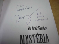 Vladimír Kiseljov - Mystéria vepsaná ve tvářích/Mysteries Inscribed in Faces (2019) dvojjazyčná CZ. GB. PODPIS AUTORA !!!