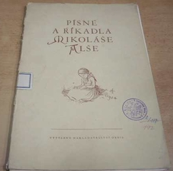 Písně a říkadla Mikoláše Alše (1952)