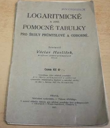 Václav Havlíček - Logaritmické a jiné pomocné tabulky (1927)