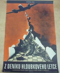 Filmový plakát - Z deníku hloubkového letce. Film SSSR. (1972)