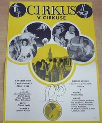 Filmový plakát - Cirkus v cirkuse. Film ČSSR/SSSR (1975)     
