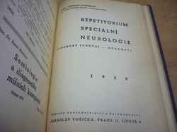 Theodor Dosužkov - Repetitorium neurologické syndromologie. Tři díly (1939)