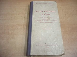 Seznam obcí v ČSR (1958)