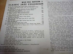 LP WILD BILL DAVISON - CLASSIC JAZZ COLLEGIUM