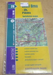 Okolí Brna - jih, Pálava 1 : 100 000 (2004) mapa