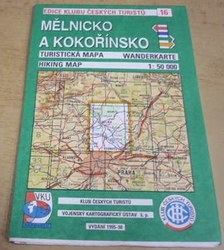 Mělnicko a Kokořínsko 1 : 50 000 (1998) mapa