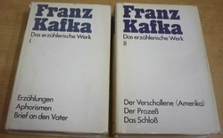 Franz Kafka - Das erzählerische Werk/Narativní dílo I. a II. díl. (1988) německy