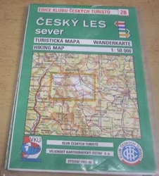 Český les - sever 1 : 50 000 (1996) mapa   