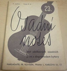 Osadní notes 23. Šest oblíbených osadních písní s doprovodem kytary (1943) 