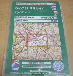Okolí Prahy - východ 1 : 50 000 (1998) mapa      