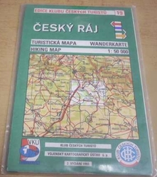 Český ráj 1 : 50 000 (1993) mapa       