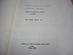 Roman Útrata - Feminní element v životě Bedřicha Smetany - Odborná monografie xeroxovaná (1983)