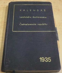 Kalendář katolického duchovenstva Československé republiky (1935)
