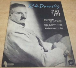 R. A. Dvorský 13 (1941) noty