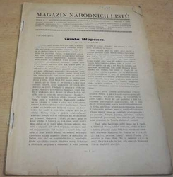 MAGAZÍN NÁRODNÍCH LISTŮ č. 4. roč. I. (1929)