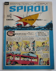 Spirou č.1334 komiks (1963) francouzsky 