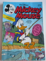 W.Disney Mickey Mouse 6/92 Záhada mořských oblud + plán Kačerova
