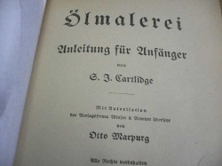 G. J. Cartlidge - Ölmalerei Anleitung für Anfänger (cca 1910) německy