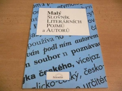 Vladimír Křivánek - Malý slovník literárních pojmů a autorů (1996)