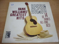LP HANK WILLIAMS - Hank Williams' Greatest Hits (14 Of Hank's All-Time Best)
