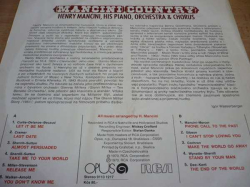 LP HENRY MANCINI - Mancini Country