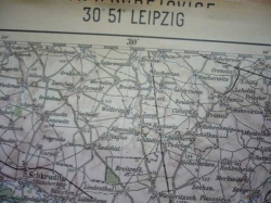 Mapa - LEIPZIG 1923