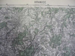 Mapa - HRANICE 1931