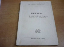 Václav Jeřábek - Stavební hmoty I. a II., 2 svazky. Fakulta stavební (1975,1976)