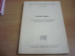 Václav Jeřábek - Stavební hmoty I. a II., 2 svazky. Fakulta stavební (1975,1976)