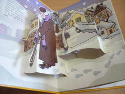 Jana Mrázová - Glückliche Weihnachten. Pop-Up. prostorová kniha (1992) německy
