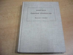 Pravidla českého pravopisu. Školní vydání (1968)