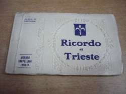 Ricordo di Trieste. Album 12 cartoline (cca 1920) italsky 