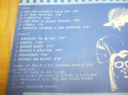 LP JIŘÍ SUCHÝ - Písničky a povídání ze Semaforu