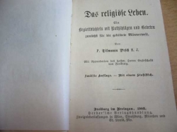 P. Hilmann Felch - Das religiöse Leben (1903) německy