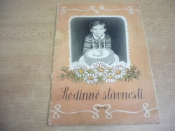 A. Vydrová - Rodinné slávnosti (1956) slovensky