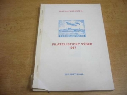 Viliam Kučera - Filatelistický výber 1987. Filatelistické state 21 (1987) slovensky