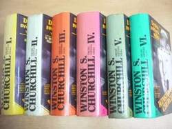 Winston S. Churchill - Druhá světová válka, 1.  až 6. díl. 6 svazků (1992-1995)